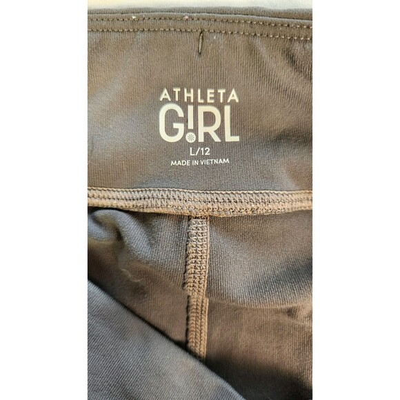 Athleta Girls leggings Size Large - 12 Green / Brown - Picture 3 of 8